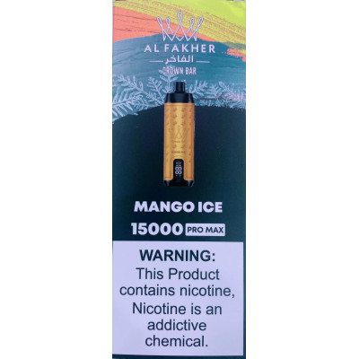 AL FAKHER CROWN BAR 15000PUFFS