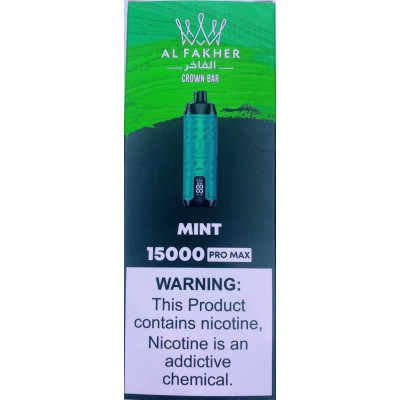 AL FAKHER CROWN BAR 15000PUFFS