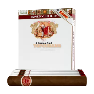 ROMEO Y JULIETA HABANA CUBA 5 ROMEO NO.2 5CIGAR