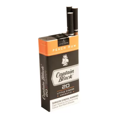 CAPTAIN BLACK PEACH RUM CIGAR