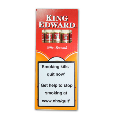 KING EDWARD THE SEVENTH TIP CIGARILLOS PACK OF 5 CIGARS