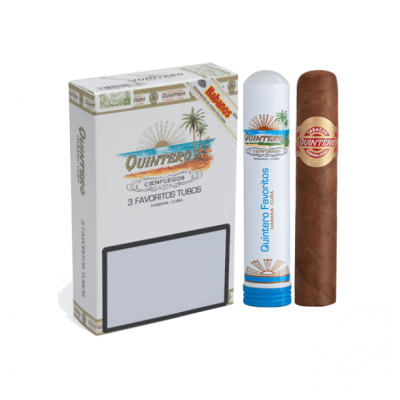 QUINTERO HABANA CUBA 3 FAVORIOTOS TUBOS 3CIGAR