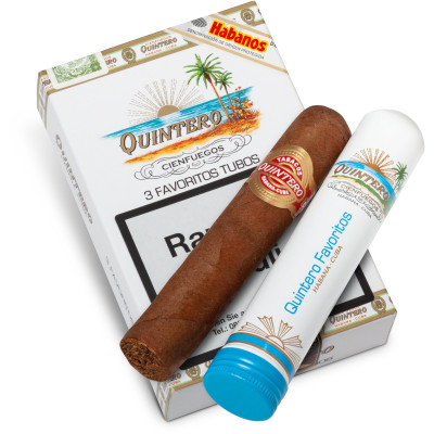 QUINTERO HABANA CUBA 3 FAVORIOTOS TUBOS 3CIGAR