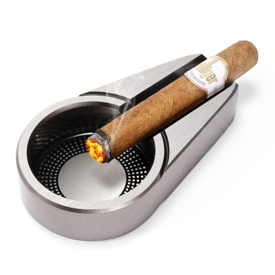 CIGAR METAL ASHTRAY TURBO