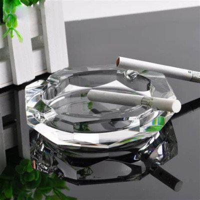 ASHTRAY CRYSTAL WHITE