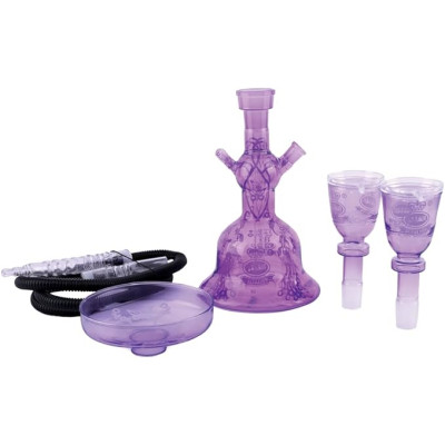 AL FAKHER GLASS HOOKAH PURPLE