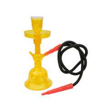 AL FAKHER GLASS HOOKAH YELLOW