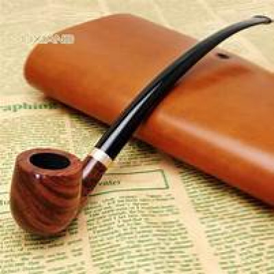 ROSEWOOD BENT TYPE TOBACCO PIPE