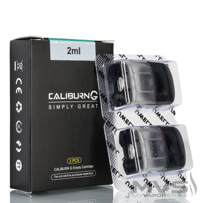 CALIBURN G EMPTY CARTRIDGE POD 2ML PACK OF 2