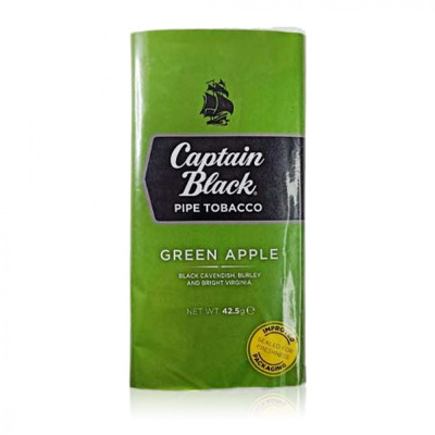 CAPTAIN BLACK GREEN APPLE PIPE TOBACCO 42.5G