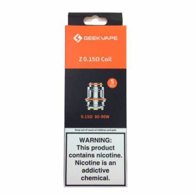 GEEK VAPES Z0.15 COIL PACK OF 5