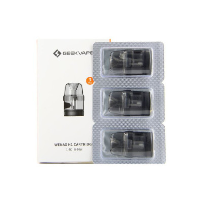 GEEK VAPE WENAX H1 CARTRIDGE 2.5ML 1.4OHM 3POD