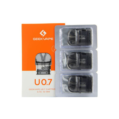 GEEK VAPE U0.7 CARTRIDGE 2ML 0.7OHM 3POD