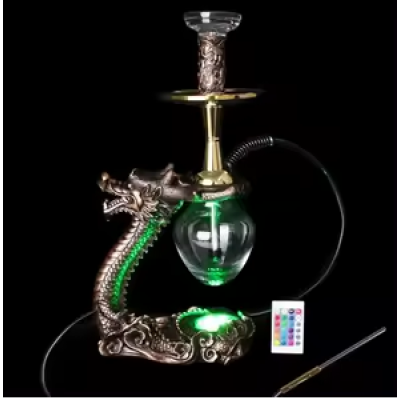 DRAGON HOOKAH WITH LED LIGHT