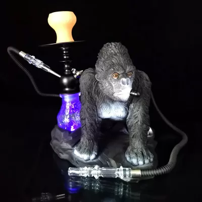 GORILA SHAPE RESIN HOOKAH