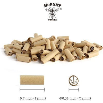 HORNET UNBLEACHED PRE ROLLED TIPS