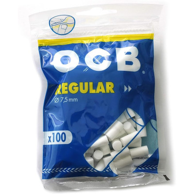 OCB REGULAR SIZE CIGARETTE FILTER*100