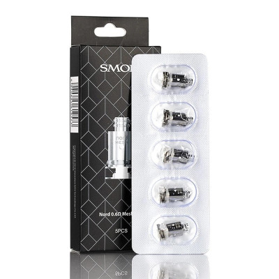 SMOK NORD MESH 0.6 OHM MTL COIL PACK OF 5