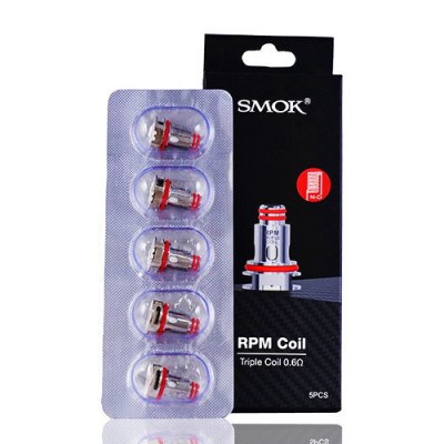 SMOK RPM TRIPLE 0.6 OHM COIL PACK OF 5