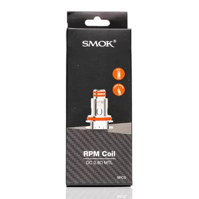 SMOK RPM DC 0.8 OHM COIL PACK OF 5