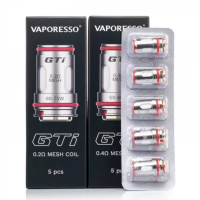 VAPORESSO GTI 0.4 OHM MESH COIL PACK OF 5