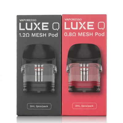 VAPORESSO LUXE Q MESH 0.8/1.2 OHM POD 2ML 2PCS