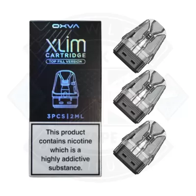 OXVA XLIM CARTRIDGE 2ML 0.8/1.2 OHM PACK OF 3