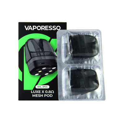 VAPORESSO LUXE X MESH 0.8 OHM POD 5ML 2PCS