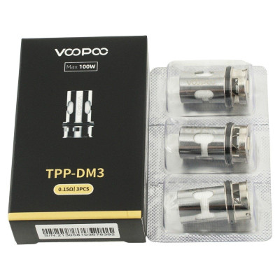 VOOPOO TPP DM3 0.15 OHM COIL PACK OF 3