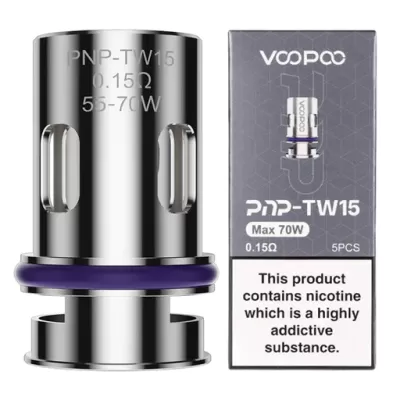 VOOPOO PNP TW15 0.15 OHM COIL PACK OF 5