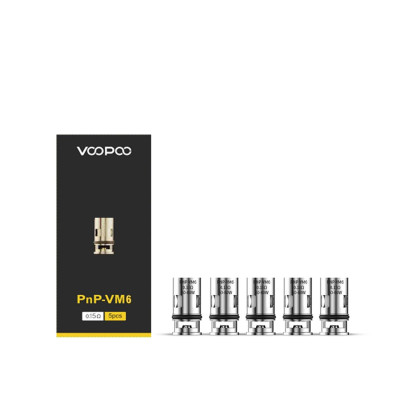 VOOPOO PNP VM6 0.15 OHM COIL PACK OF 5