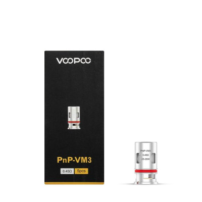 VOOPOO PNP VM3 0.45 OHM COIL PACK OF 5