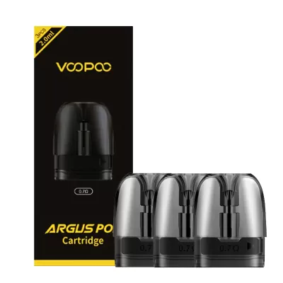 VOOPOO ARGUS POD CARTRIDGE 2ML 0.7 OHM PACK OF 3