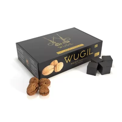 WUGIL WALNUT CHARCOAL 80CUBES