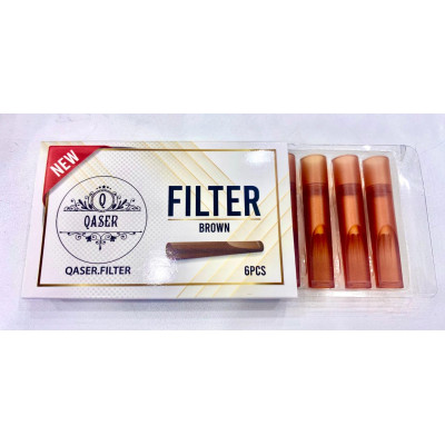 QASER AL MALAKI SMOKING FILTER PACK OF 6 FILTER