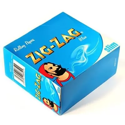 ZIG-ZAG BLUE KING SIZE SLIM ROLLING PAPERS