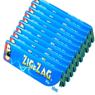 ZIG-ZAG BLUE KING SIZE SLIM ROLLING PAPERS