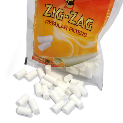 ZIG-ZAG REGULAR SIZE CIGARETTE FILTERS 100