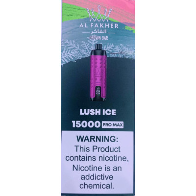 AL FAKHER CROWN BAR 15000PUFFS